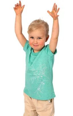 Life-Tree Life-Tree Shirt aus Biobaumwolle für Kinder "Olive Branch" – Produktbild 1 von 1