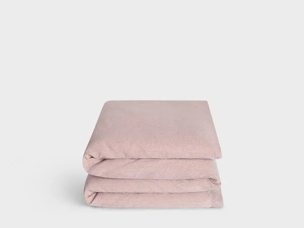 Yumeko Kinderbettwäsche "Yumeko" aus Gewaschenes Leinen, Rose chambray, – Produktbild 3 von 4