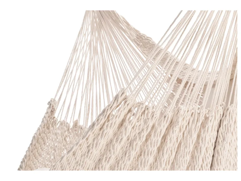 HängemattenGlück HängemattenGlück Balao Hängesitz Grande 120 x 260 cm Netzfläche, Natur, – Produktbild 2 von 2