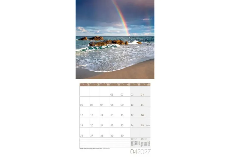 Ackermann Wandkalender Magie des Lichts Kalender 2027 - 30x30 - Art12 – Produktbild 3 von 3
