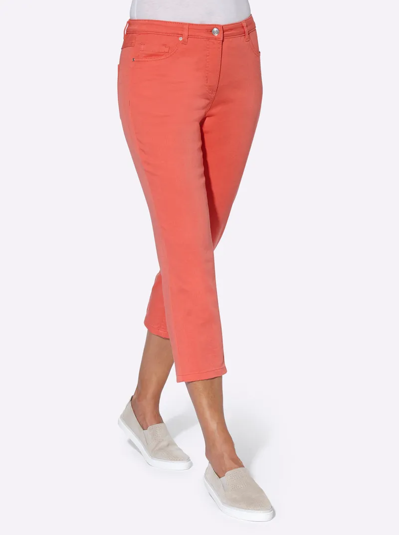 Witt 3/4-Jeans koralle, Koralle, – Produktbild 2 von 3