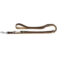 Hunter Hunter Verstellbare Führleine Neopren braun/ caramell 1,5 cm, 2 m – Produktbild 1 von 1