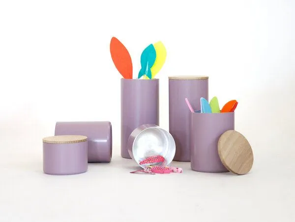 werkvoll by Lena Peter werkvoll by Lena Peter Recycling Feuerlöscher Dose FIRE, Pastellviolett, – Produktbild 3 von 4
