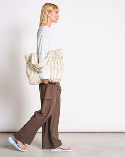 JAN N JUNE JAN 'N JUNE Damen vegan Leichter Strickpullover Williamsburg Eisblau – Produktbild 1 von 1