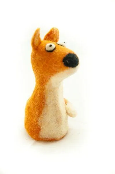 short'n'pietz short'n'pietz Fuchs als Filz Eierwärmer, Orange, – Produktbild 2 von 2