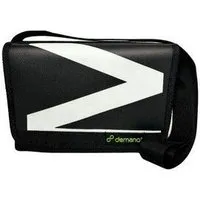 DEMANO DEMANO Kleine Schultertasche aus Recycelte Bannern Universitat XS, Schwarz, – Produktbild 1 von 1