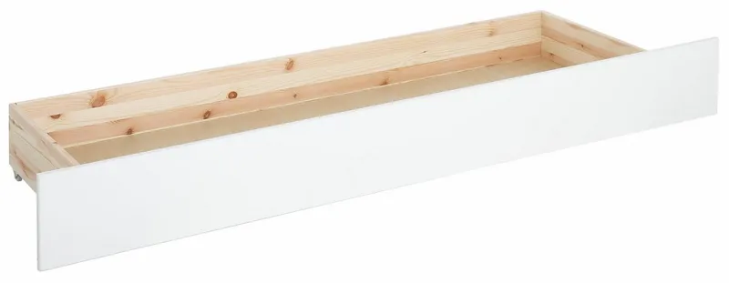 OTTO home Bettschubkasten CAPRE', passend für »Capre«-Bett, für Kinderzimmer, Schlafzimmer und Jugendzimmer, aus Massivholz, Weiß, – Produktbild 3 von 5