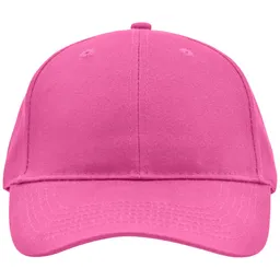 Myrtle Beach myrtle beach Klassisches 6 Panel Cap mit gebürsteter Oberfläche MB6118 Gr. one size pink – Produktbild 1 von 1