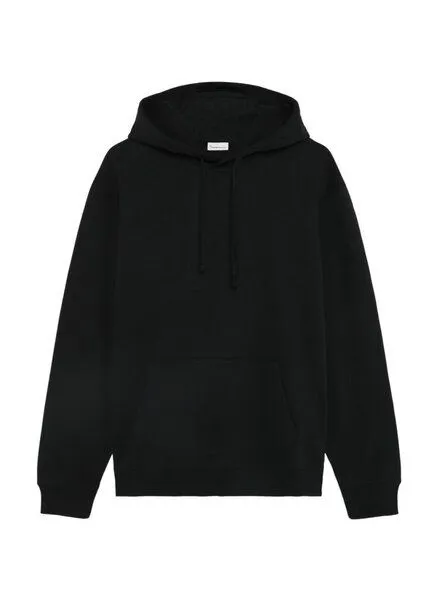 KnowledgeCotton Apparel KnowledgeCotton Apparel Relaxed Hoodie aus Bio-Baumwolle, Schwarz-black-jet, – Produktbild 1 von 3