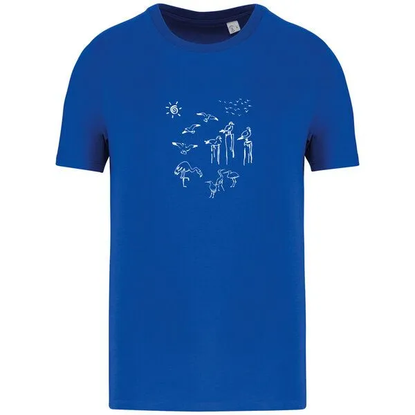 Greenspired Greenspired Basic Bio T-Shirt Nr.4 Coastal Life 155g/m² XXS - 4 XL, Meeresblau, – Produktbild 1 von 1