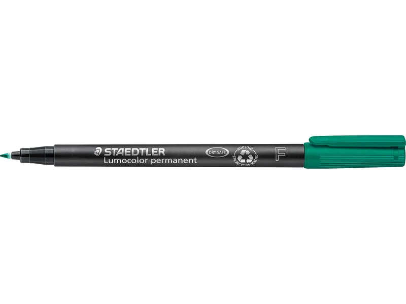 Staedtler STAEDTLER Universalstift 'Lumocolor 318' fein grün permanent – Produktbild 2 von 2