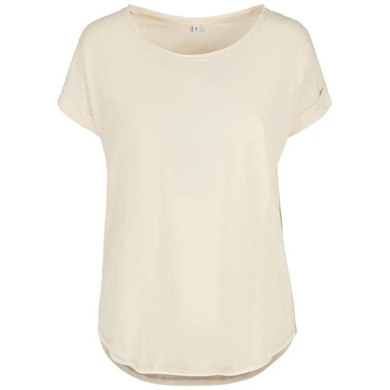 Build Your Brand Build Your Brand Build your Brand Damen Slub T-Shirt 56.0036 Gr. L white sand – Produktbild 1 von 1
