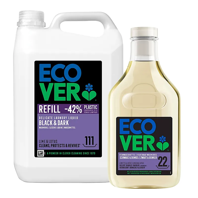 Ecover Ecover Feinwaschmittel Schwarz & Dunkel Bundel – Produktbild 1 von 1