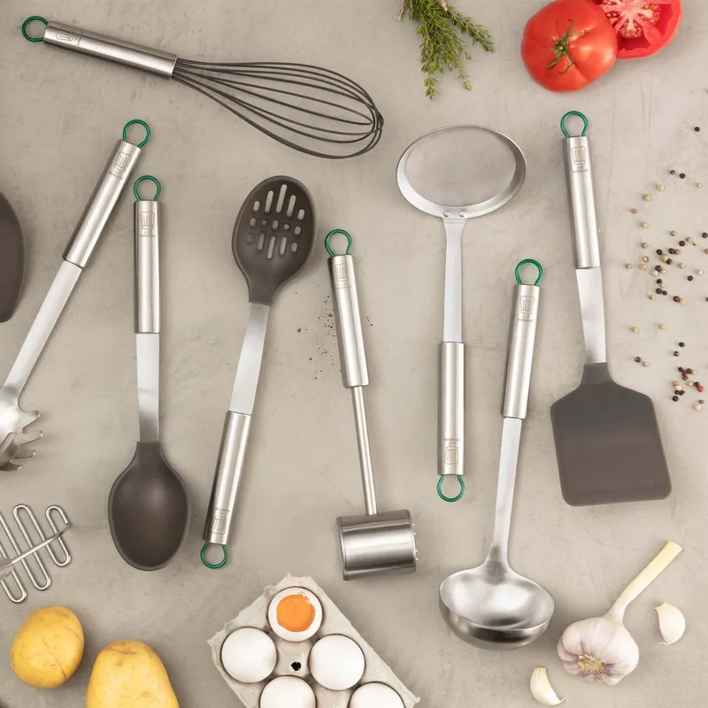 Chefkoch trifft Fackelmann Chefkoch trifft Fackelmann Servierlöffel München, 31cm – Produktbild 3 von 3