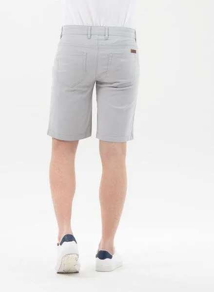 ORGANICATION ORGANICATION Chino-Shorts aus Bio-Baumwolle, Grey, – Produktbild 4 von 4