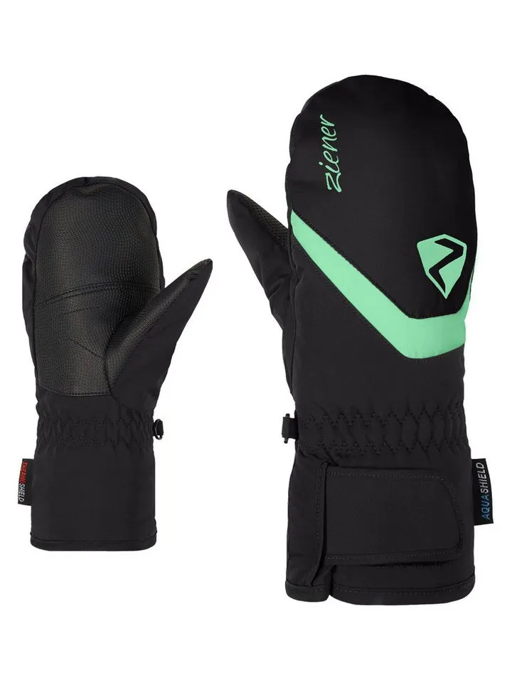 Ziener Ziener Fäustlinge LORIANO-Z AS® MITTEN, Grau, – Produktbild 1 von 3