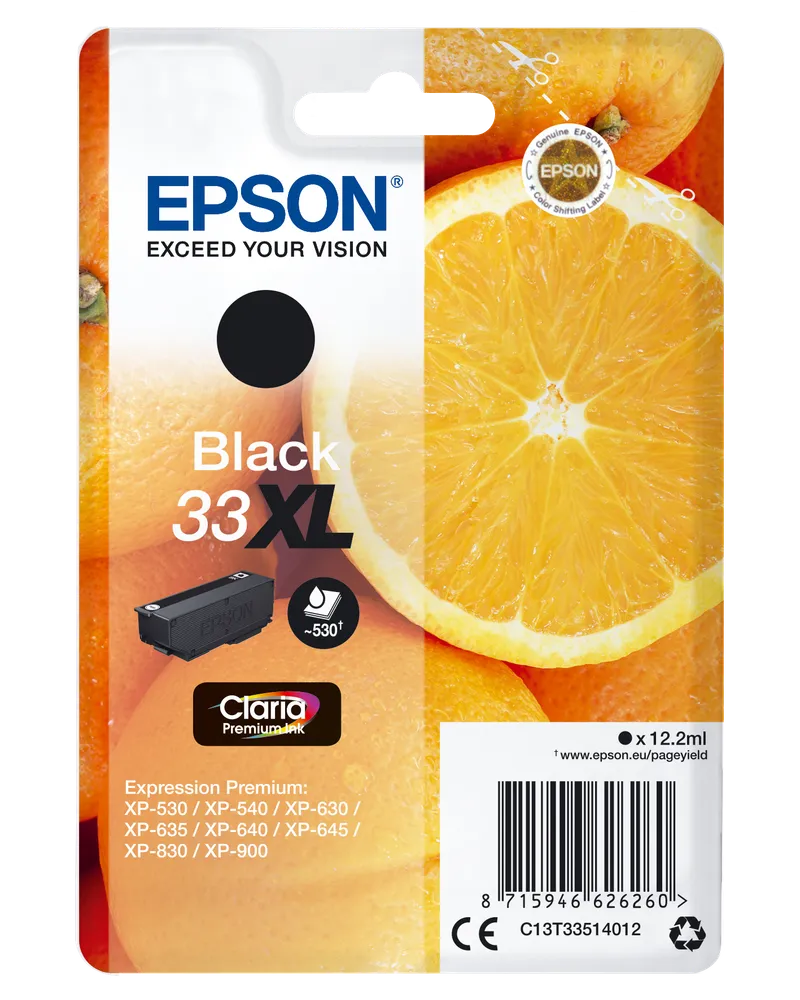 Epson Epson Tintenpatrone T3351XL/ 33XL schwarz – Produktbild 1 von 2
