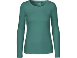 Neutral Neutral Bio-Damen-Langarmshirt mit Rundhalsaussschnitt teal, Gr. M – Produktbild 1 von 1