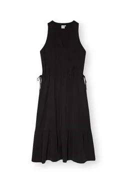 Lovjoi LOVJOI Damen vegan Maxikleid Ramaria Schwarz – Produktbild 1 von 1