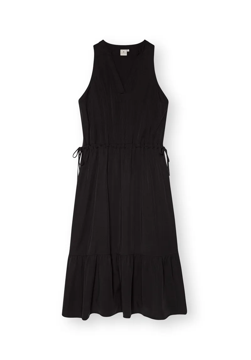 Lovjoi LOVJOI Damen vegan Maxikleid Ramaria Schwarz, Schwarz, – Produktbild 1 von 2