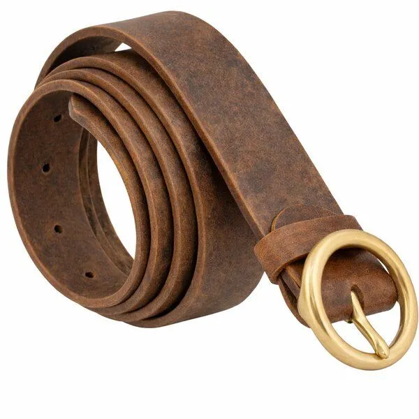 Simaru Simaru Leder-Gürtel Eindhoven, Braun-used, – Produktbild 1 von 2