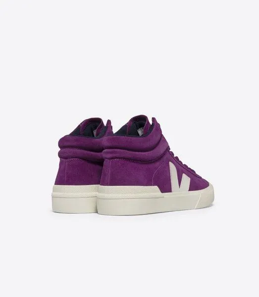 Veja Veja High-Top Sneaker Damen - Minotaur Chromefree Leather, Rot (magenta pierre), – Produktbild 3 von 3