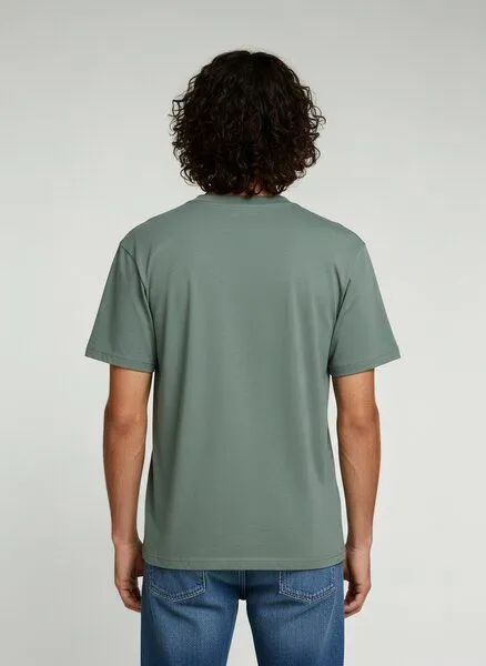 UNIPOLAR UNIPOLAR Basic T-Shirt Modell: Creative, Green bay (grün), – Produktbild 2 von 2