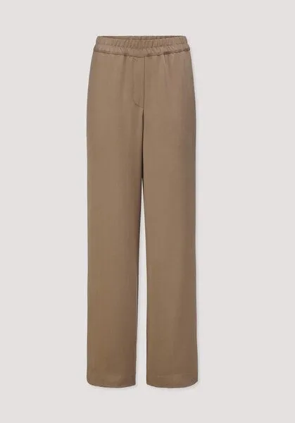 hessnatur hessnatur Gewebe Hose Wide Leg aus reinem TENCEL Lyocell, Camelbraun, – Produktbild 3 von 3