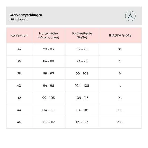 Inaska INASKA High Waist Bikini Hose PURE, Khaki, – Produktbild 3 von 3