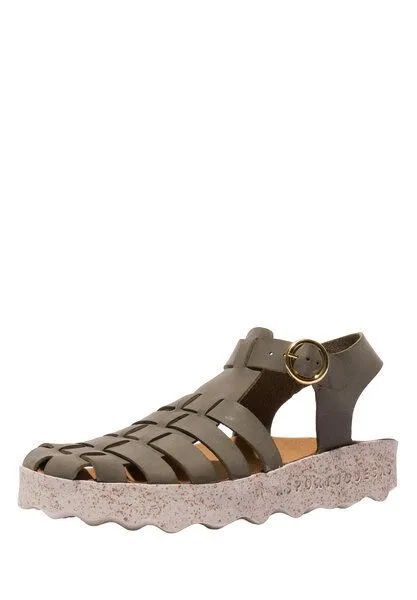 ASPORTUGUESAS ASPORTUGUESAS Damen Sommerschuh Calix, Khaki, – Produktbild 2 von 4