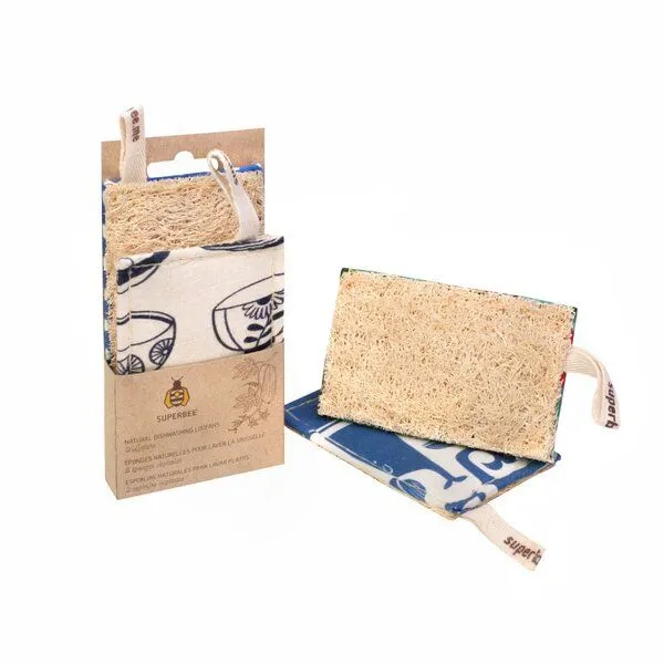 SuperBee SuperBee Luffa-Spülschwämme - alterntive zu Plastik-Schrubbern – Produktbild 2 von 2