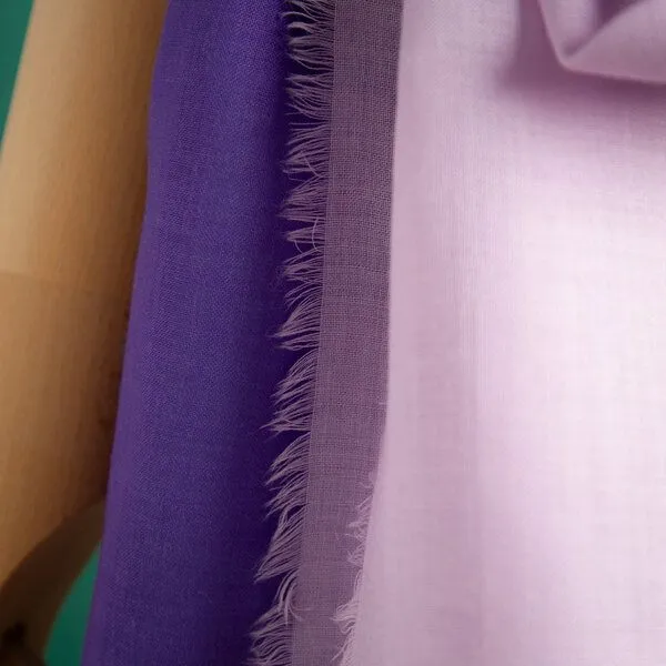 nahtur-design nahtur-design 2 Wolltücher "hauchfein", Pflaume-rosa (lila), – Produktbild 4 von 4