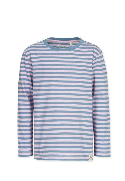 Band of Rascals Band of Rascals Striped Longsleeve, Aegean-blue-faded-pink, – Produktbild 1 von 3