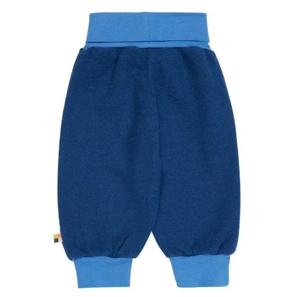 loud + proud loud + proud Babys & Kinder Hose Wollfleece, GOTS-zertifiziert, Ultramarin(blau), – Produktbild 2 von 2