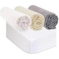 Easy Dort Easy Dort Set 3 Kinder-Spannbettlaken + 2 Matratzenschoner Aus Bio-Baumwolle – Produktbild 1 von 1