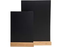 Exacompta Exacompta Tischtafel "Exacryl" gerade, Schieferoptik, ABS Kunststoff, 148x52x210,schwarz – Produktbild 1 von 1