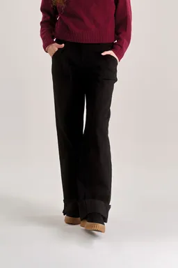 KOMODO KOMODO Damen vegan Hose Rose Schwarz – Produktbild 1 von 1