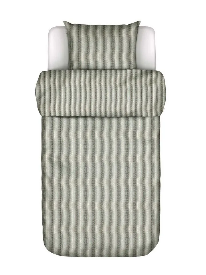 Marc O'Polo Home Bettwäsche Janne, Satin, 2 teilig, mit Streifen, Beige, – Produktbild 1 von 5