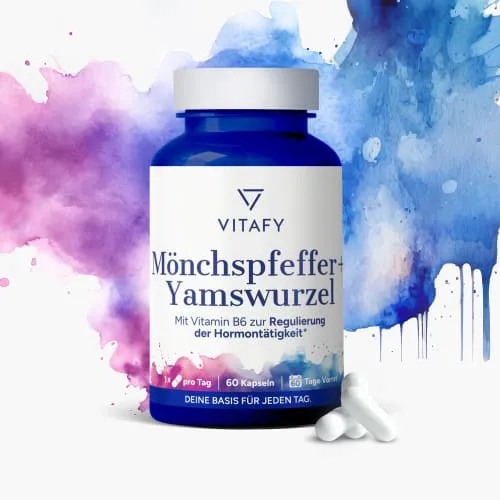 VITAFY Mönchspfeffer + Yamswurzel (60 Kapseln) – Produktbild 1 von 1