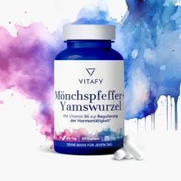 VITAFY Mönchspfeffer + Yamswurzel (60 Kapseln) – Produktbild 1 von 1