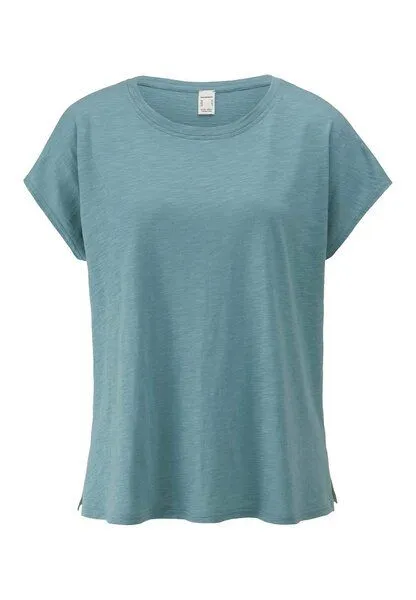 hessnatur hessnatur Schlafshirt Pure Balance Oversize aus Bio-Baumwolle und TENCEL Modal, Sturmblau, – Produktbild 2 von 4