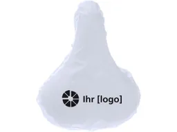 Fahrradsattel-Schoner aus 100 % Recycling-Polyester weiß – Produktbild 1 von 1