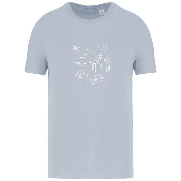 Greenspired Greenspired Basic Bio T-Shirt Nr.4 Coastal Life 155g/m² XXS - 4 XL, Aquamarine, – Produktbild 1 von 1