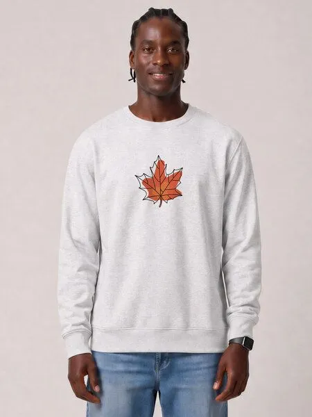 watapparel watapparel Sweatshirt Unisex Herbst, Cool heather grey, – Produktbild 2 von 2