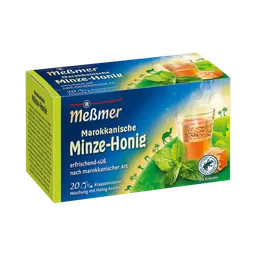 Meßmer Meßmer Marrokanische Minze­Honig, Kräutertee, Teebeutel im Kuvert, 2. Entnahmefach/displaytauglich, 40g – Produktbild 1 von 1