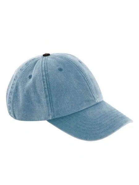Lou-i Lou-i Cap Vintage Style Baumwolle, Jeansblau, – Produktbild 1 von 4