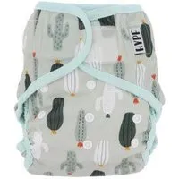 Hypf Hypf Stoffwindel Überhose (Klett) One Size 4-16kg, Kaktus (grün), – Produktbild 1 von 1