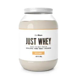 GymBeam GymBeam Just Whey Molkenprotein aus Weidemilch 1000 g Salted Caramel – Produktbild 1 von 1