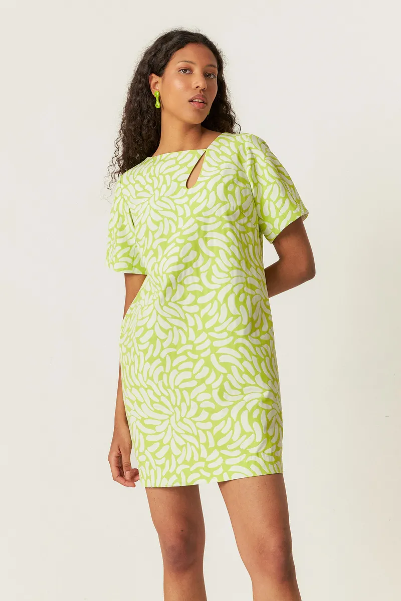 SKFK SKFK Damen vegan Kleid Ela Grün, Hellgrün, – Produktbild 1 von 2