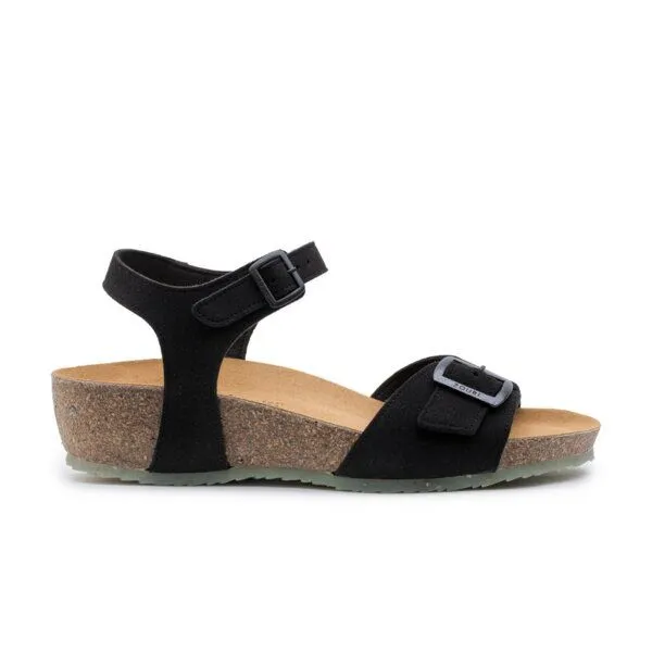 Zouri Zouri Seashell Sandalen, Schwarz, – Produktbild 2 von 2